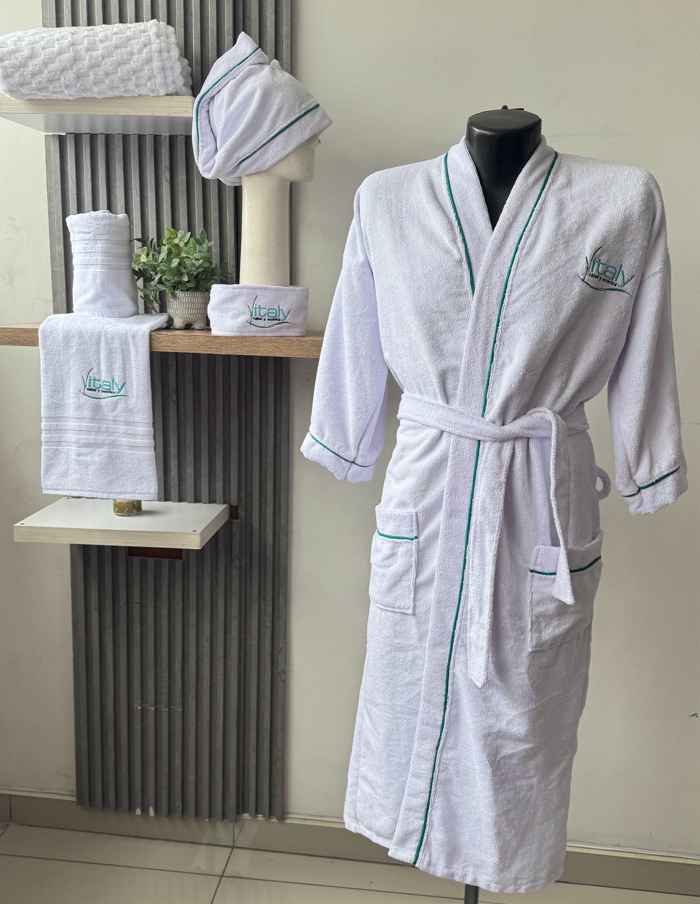 Batas Kimono en Microfibra