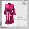 Batas Kimono Levantadora Piel de Conejo